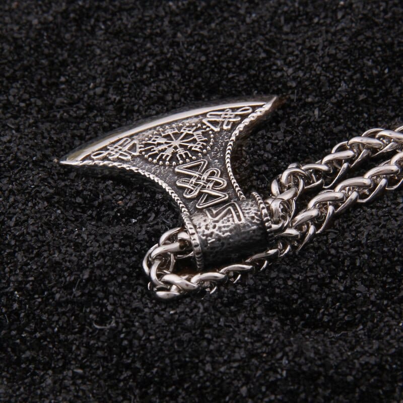 Pendentif en Argent Sterling 925 - La Hache du Voyageur-HERITAGE VIKING