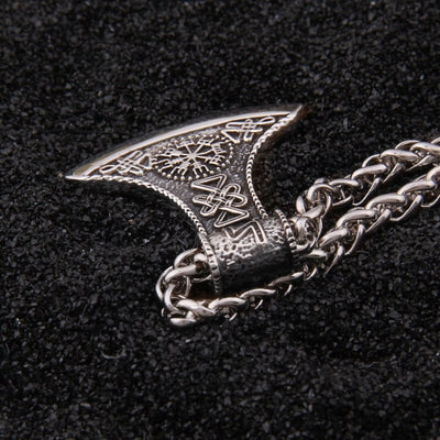 Pendentif en Argent Sterling 925 - La Hache du Voyageur-HERITAGE VIKING