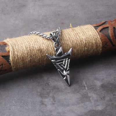 Collier Viking "Lance d'Odin Collier Valknut"-HERITAGE VIKING