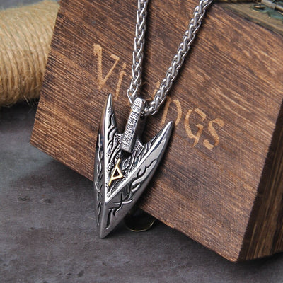 Collier Viking "Lance de la Destinée: Collier Gungnir"-HERITAGE VIKING
