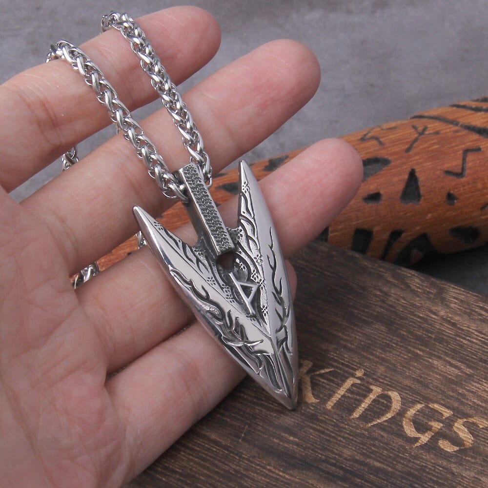 Collier Viking "Lance de la Destinée: Collier Gungnir"-HERITAGE VIKING