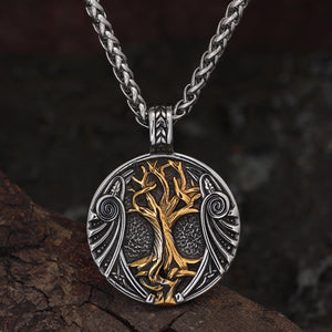 Collier Viking "Pendentif de l'Arbre des Mondes"-HERITAGE VIKING
