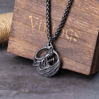 Collier Viking "Pendentif de l'indomptable Fenrir"-HERITAGE VIKING