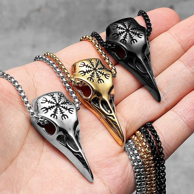 Collier Viking "Pendentif de la Connaissance des Mondes"-HERITAGE VIKING