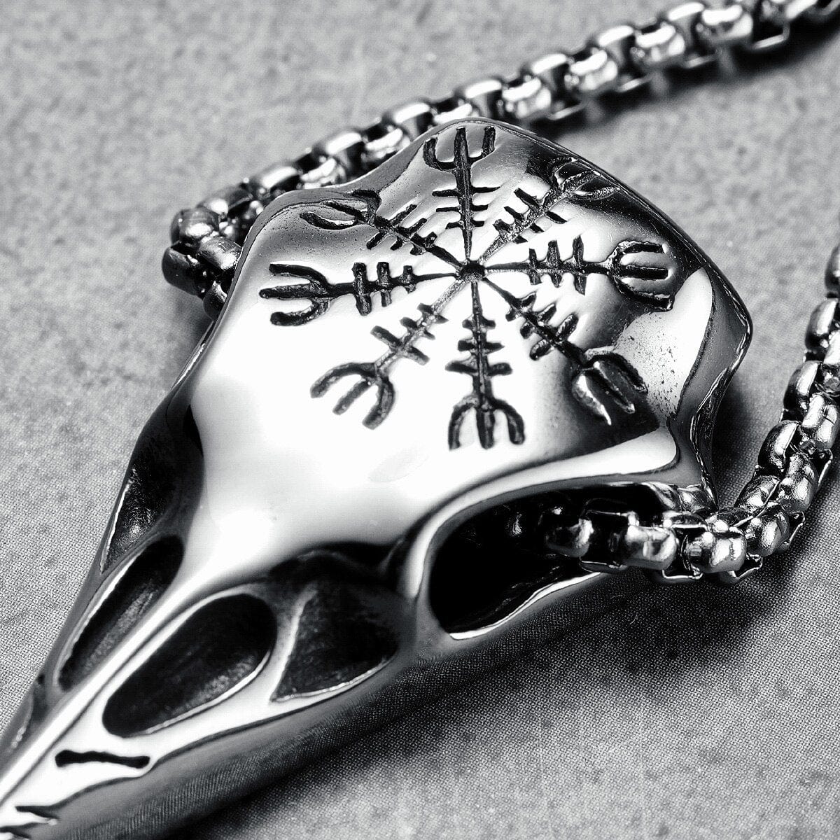 Collier Viking "Pendentif de la Connaissance des Mondes"-HERITAGE VIKING