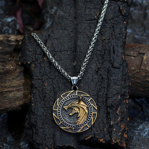 Collier viking puissance des loups nordiques-HERITAGE VIKING