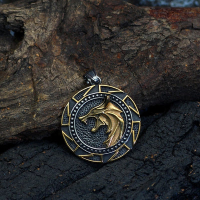 Collier viking puissance des loups nordiques-HERITAGE VIKING
