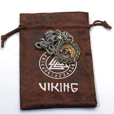 Collier viking puissance des loups nordiques-HERITAGE VIKING