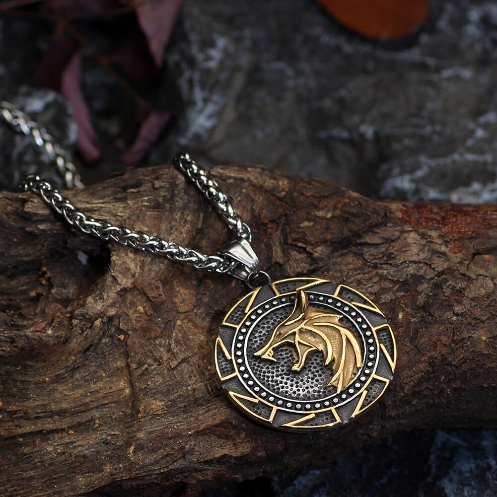 Collier viking puissance des loups nordiques-HERITAGE VIKING