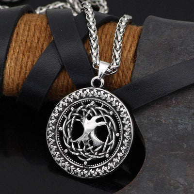 Collier Yggdrasil | Acier Inoxydable-HERITAGE VIKING