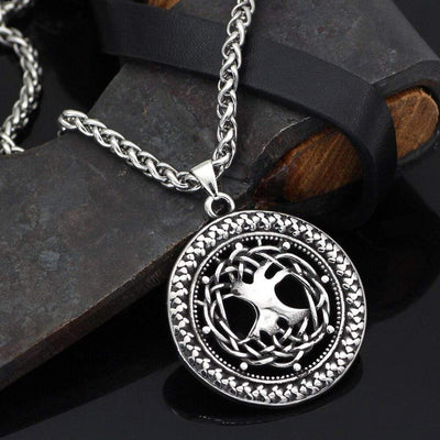 Collier Yggdrasil | Acier Inoxydable-HERITAGE VIKING