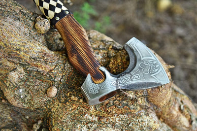 Hache Guerrière Viking - "Brume de l'Aube"-HERITAGE VIKING