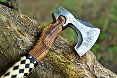 Hache Guerrière Viking - "Brume de l'Aube"-HERITAGE VIKING