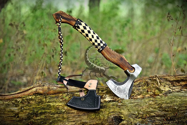 Hache Guerrière Viking - "Brume de l'Aube"-HERITAGE VIKING