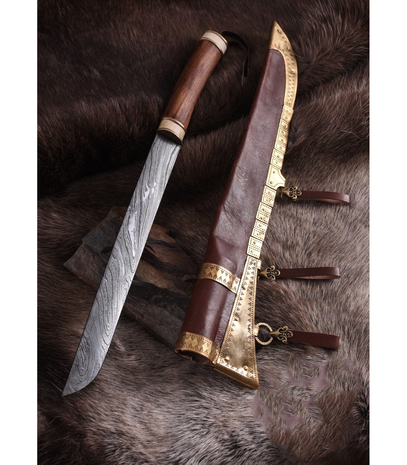Couteau Viking - Crocs du Viking-HERITAGE VIKING