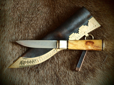 Couteau Viking - Dague de Raidho-HERITAGE VIKING