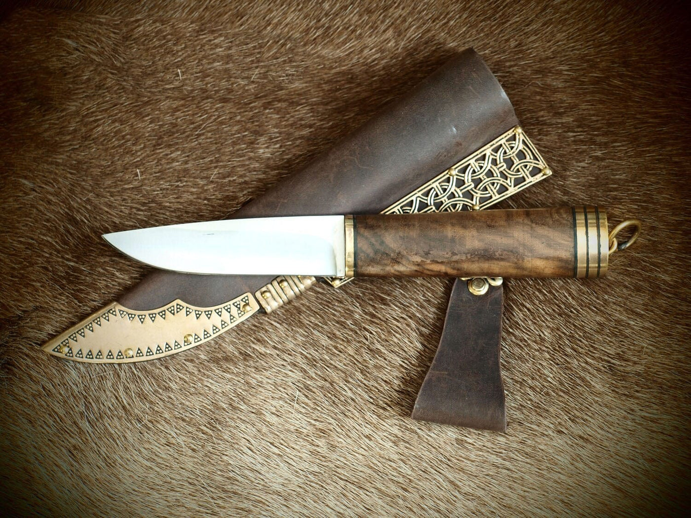 Couteau Viking - Dague de Valknut-HERITAGE VIKING