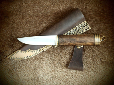 Couteau Viking - Dague de Valknut-HERITAGE VIKING