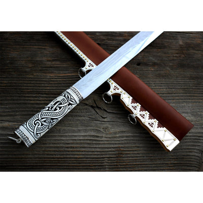 Couteau Viking - Dague du Loup-HERITAGE VIKING