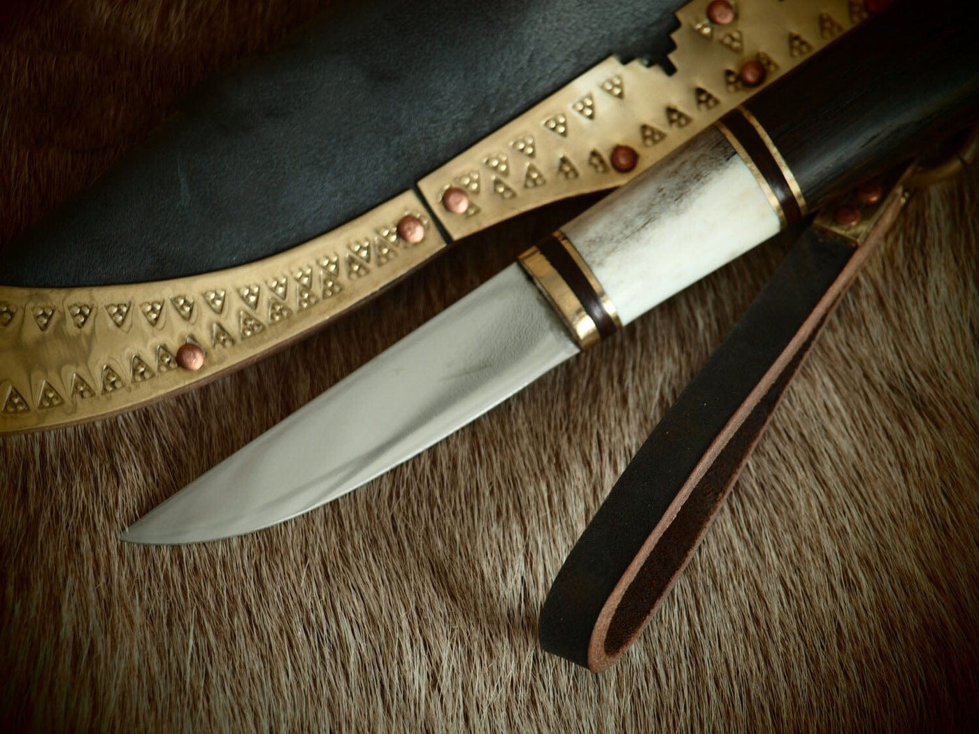 Couteau Viking - Forge du Nord-HERITAGE VIKING