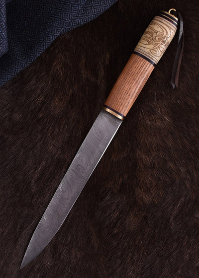 Couteau Viking - Lame Runique-HERITAGE VIKING