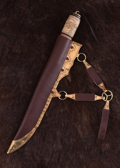 Couteau Viking - Lame Runique-HERITAGE VIKING