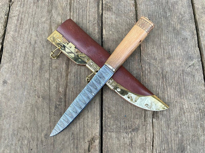 Couteau Viking - Lueur Boréale-HERITAGE VIKING