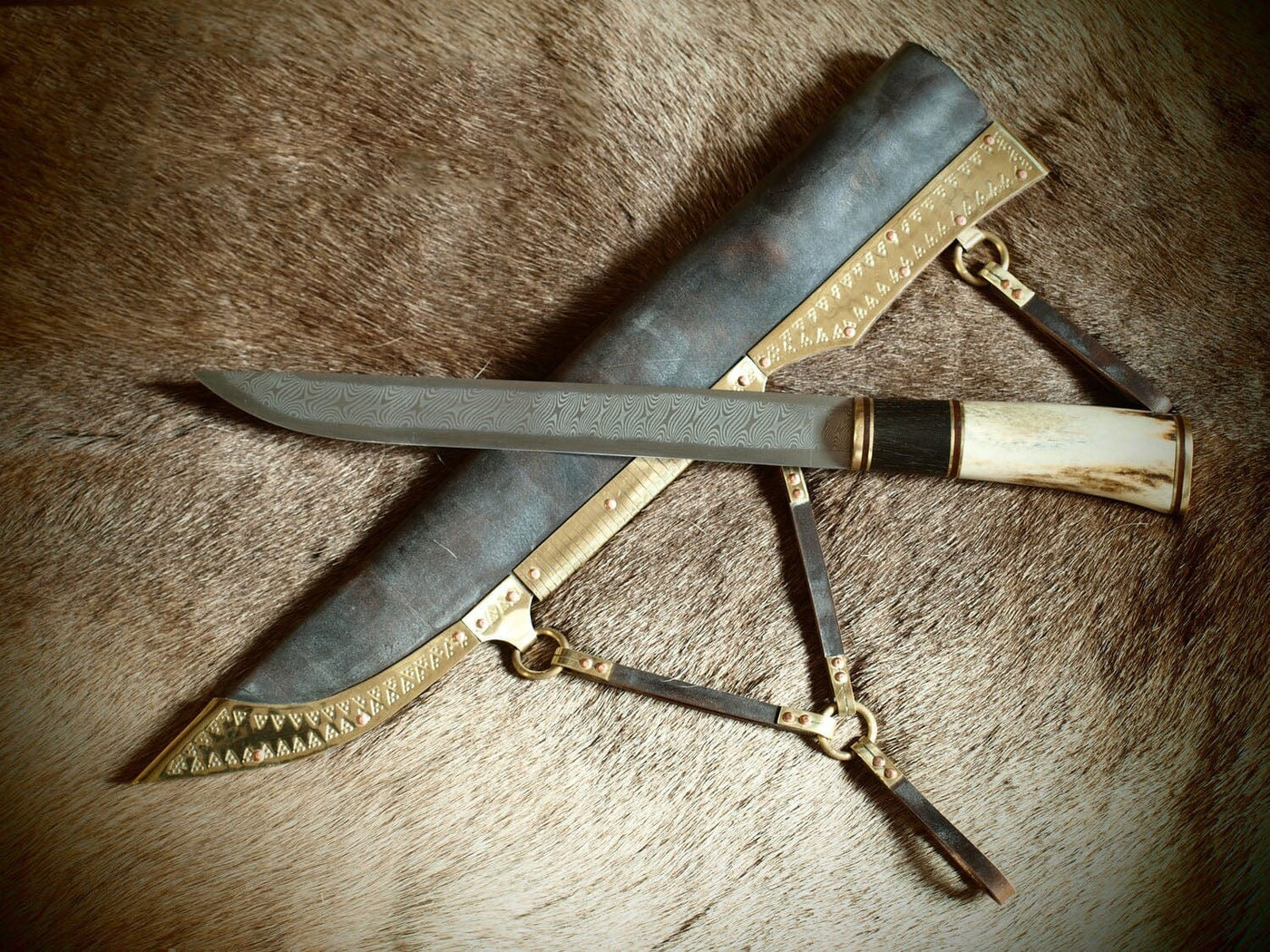 Couteau Viking - Lueur d'Asgard-HERITAGE VIKING