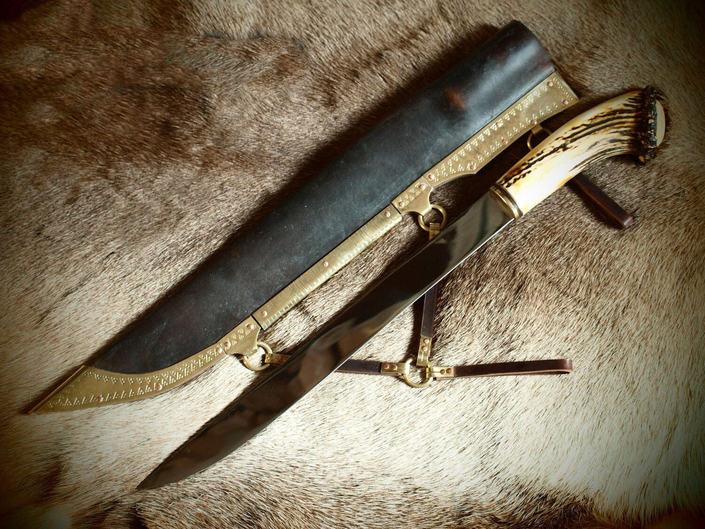 Couteau Viking - Tranchant de Freyja-HERITAGE VIKING