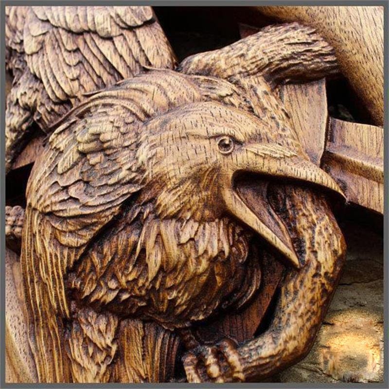 Décoration murale Hugin et Munin-HERITAGE VIKING