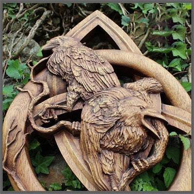 Décoration murale Hugin et Munin-HERITAGE VIKING