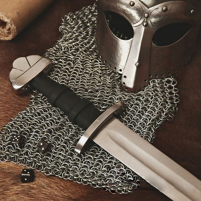 Épée Viking - "Lame de la Fureur Nocturne"-HERITAGE VIKING