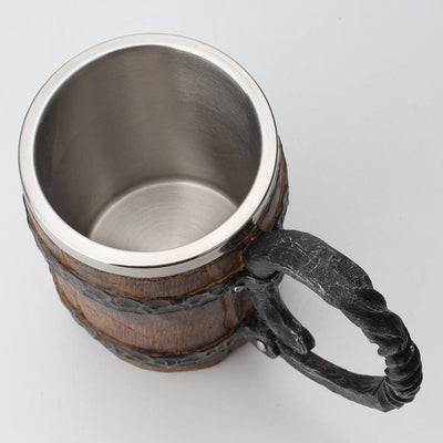 Grande chope en bois viking-HERITAGE VIKING
