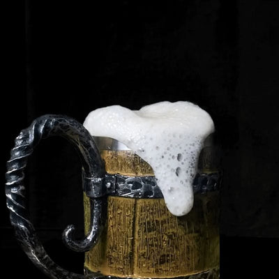 Grande chope en bois viking-HERITAGE VIKING