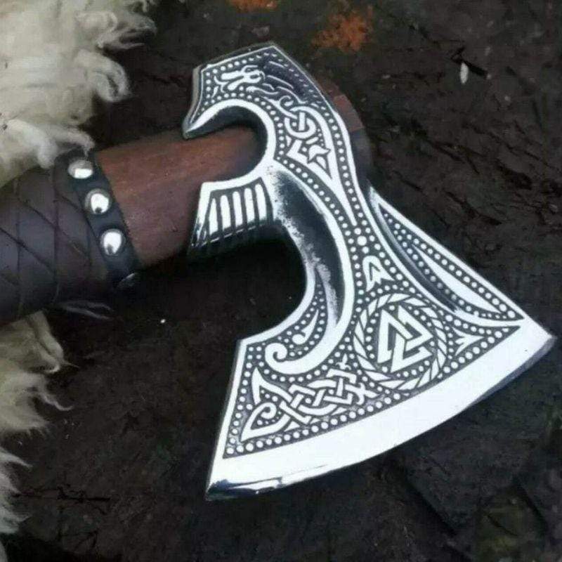 Hache de guerre Viking Valknut-HERITAGE VIKING