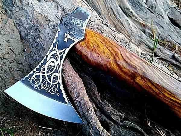 Hache Guerrière Viking - "Brise-Brume"-HERITAGE VIKING