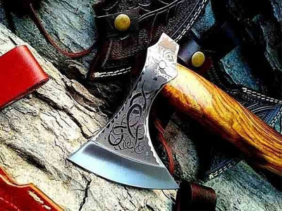 Hache Guerrière Viking - "Brise-Brume"-HERITAGE VIKING