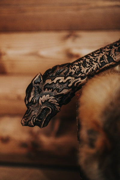 Hache Guerrière Viking - "Colère d'Asgard"-HERITAGE VIKING