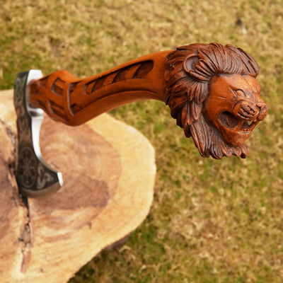 Hache Guerrière Viking - "Colère d'Huginn et Muninn"-HERITAGE VIKING