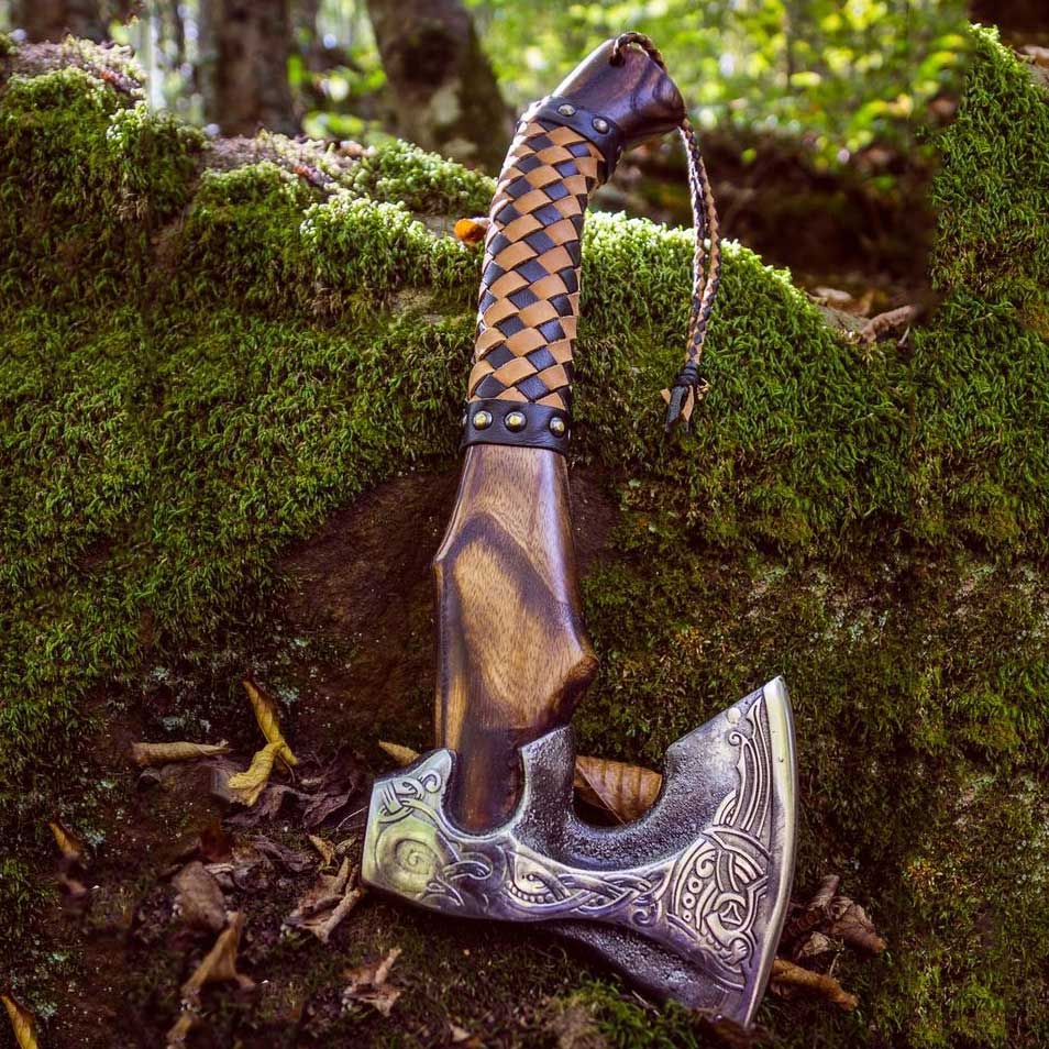 Hache Guerrière Viking - "Colère d'Ymir"-HERITAGE VIKING