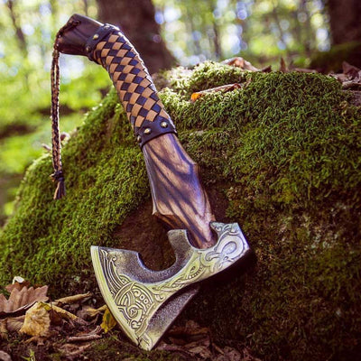 Hache Guerrière Viking - "Colère d'Ymir"-HERITAGE VIKING
