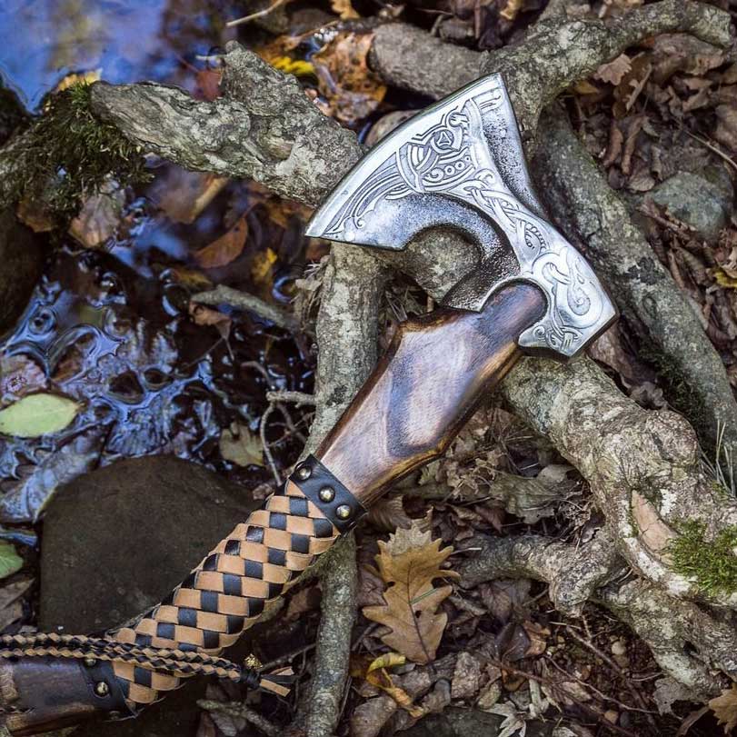 Hache Guerrière Viking - "Colère d'Ymir"-HERITAGE VIKING
