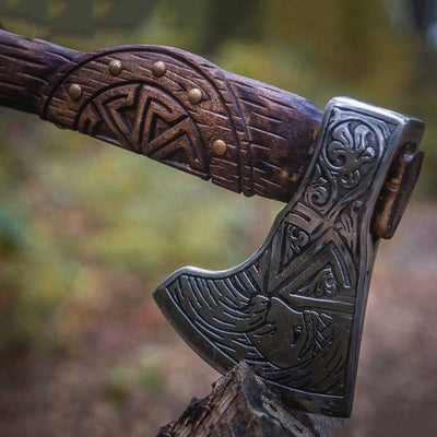 Hache Guerrière Viking - "Colère du Valhalla"-HERITAGE VIKING