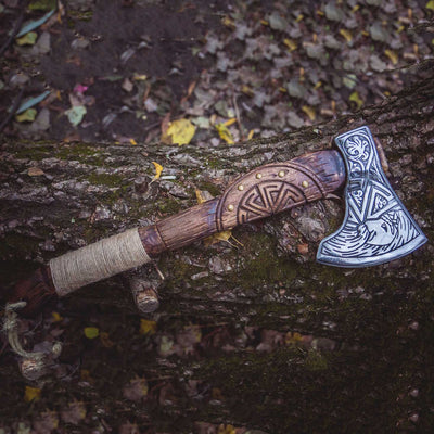 Hache Guerrière Viking - "Colère du Valhalla"-HERITAGE VIKING