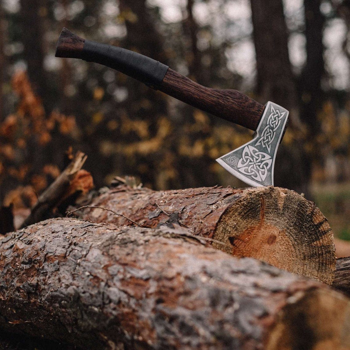 Hache Guerrière Viking - "Destin du Njörd"-HERITAGE VIKING