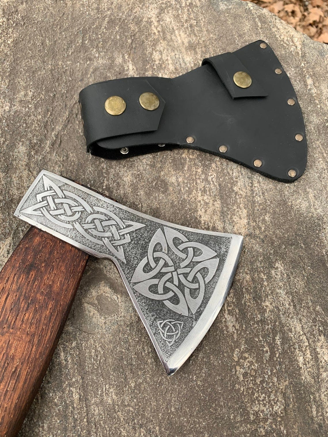 Hache Guerrière Viking - "Destin du Njörd"-HERITAGE VIKING