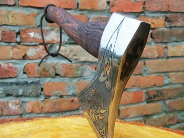 Hache Guerrière Viking - "Éclair-Tranchant"-HERITAGE VIKING