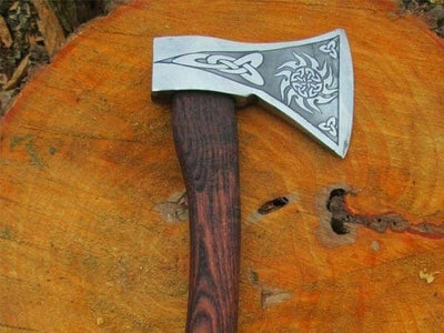 Hache Guerrière Viking - "Éclair-Tranchant"-HERITAGE VIKING