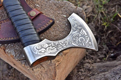 Hache Guerrière Viking - "Éclat de Sól"-HERITAGE VIKING