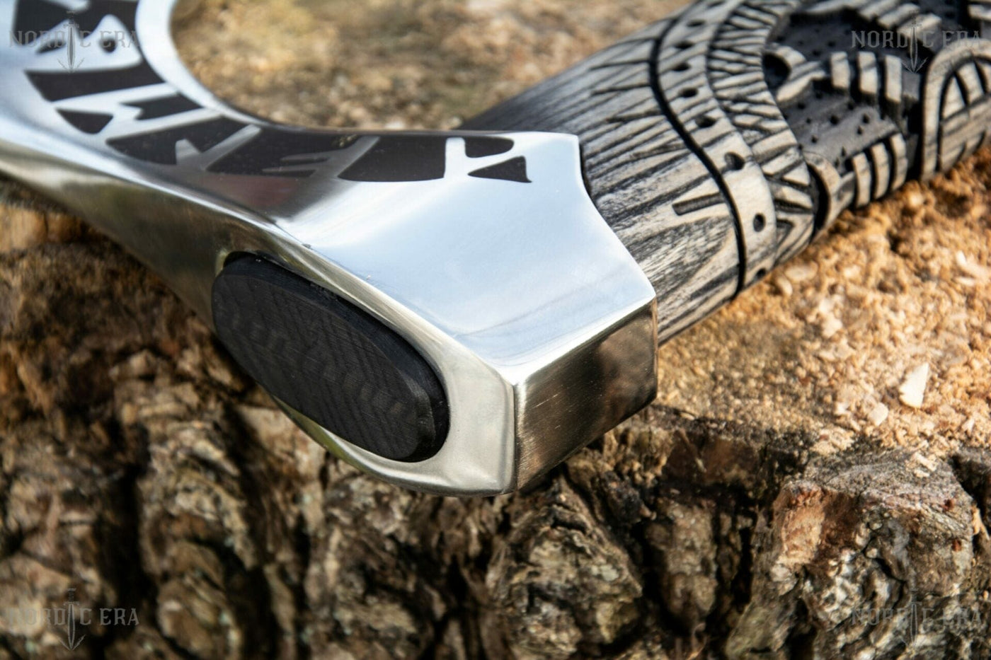 Hache Guerrière Viking - "Étoile de Birka"-HERITAGE VIKING